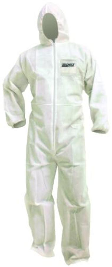 Poly Disposable Coverall with Hood - 3X-Large