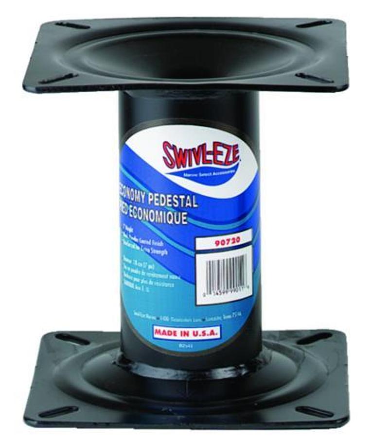 Economy Pedestal 4 - 7in. - Black