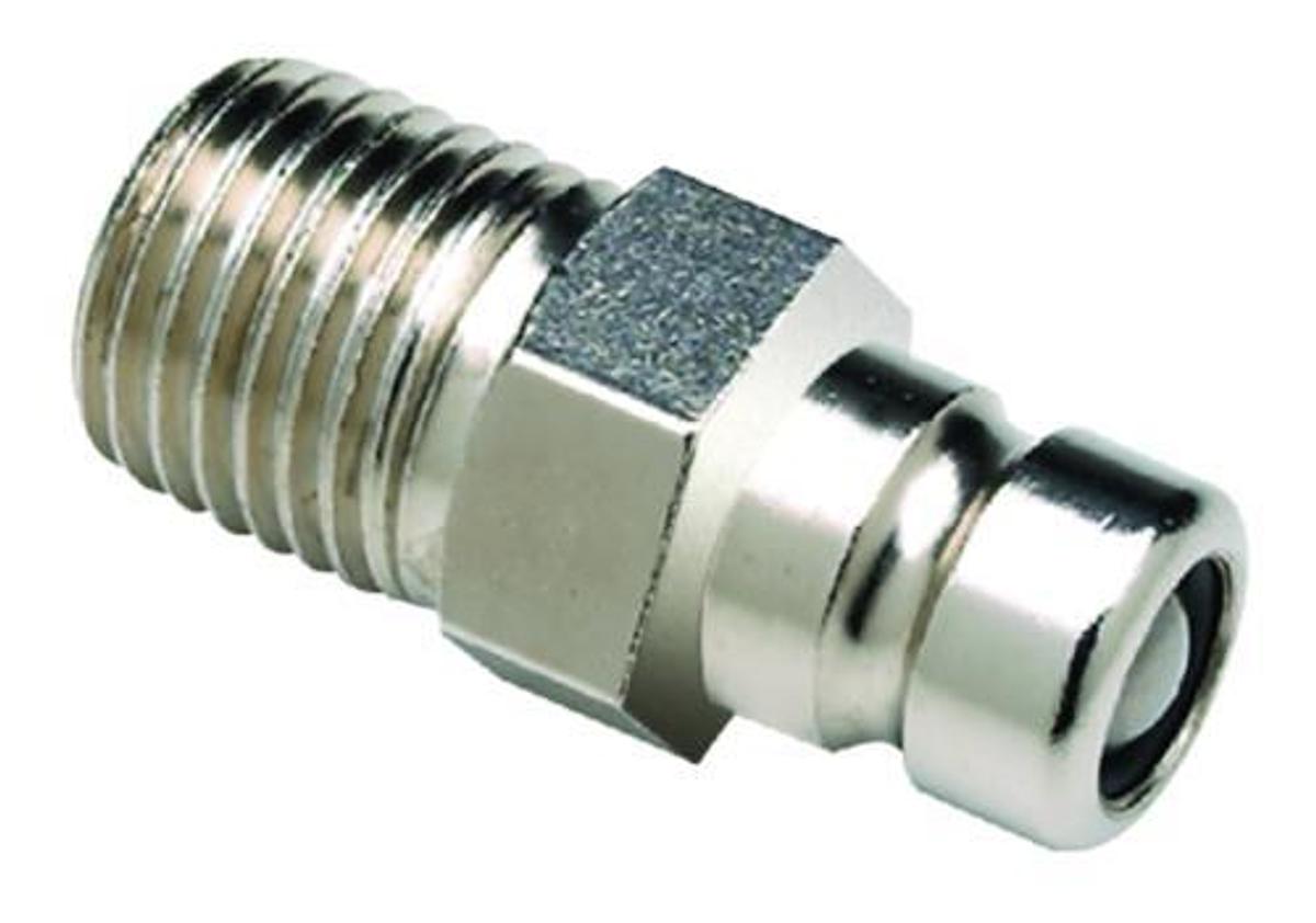 Deluxe Fuel Connector for Honda w/ Chrome Plated Brass Male Tank Fitting - 1/4in. NPT