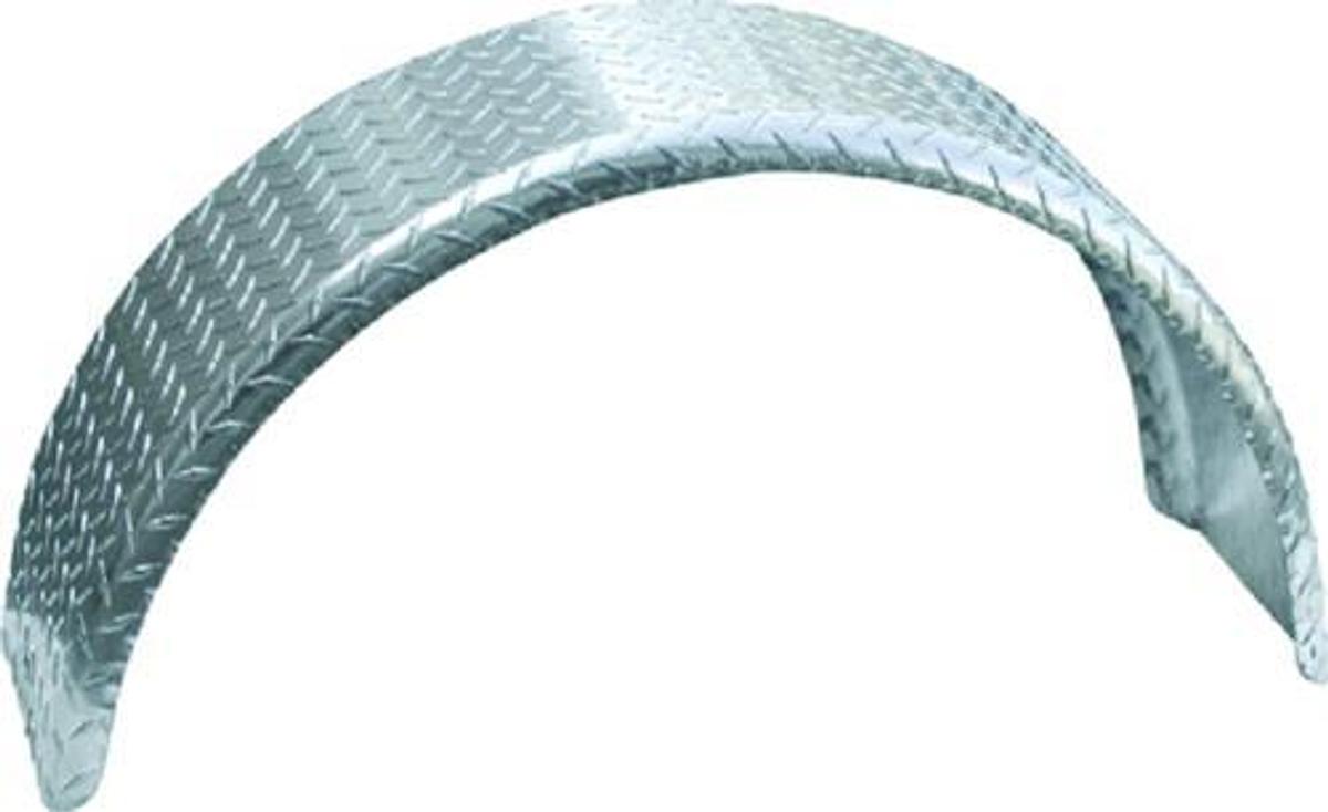 Tread Brite Aluminum Fender - 8in.x31 1/2in.x13 1/8in.