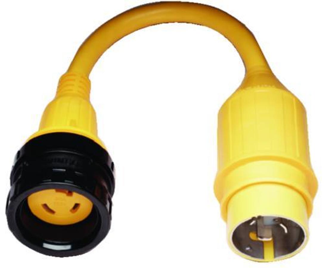 Standard Pigtail Adapter - 30A Female to 50A Male