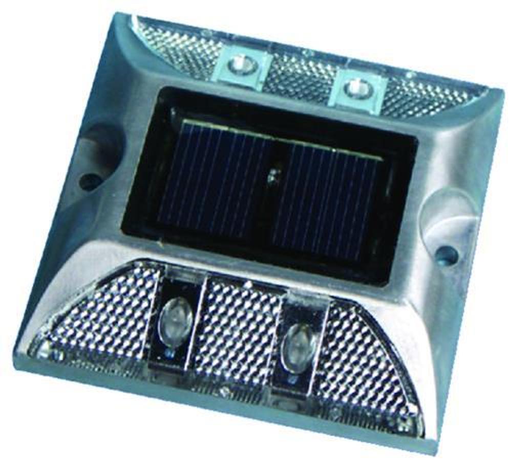 Solar Rechargeable Heavy Duty Aluminum DockLite - 4in. x 4in. x 1in.