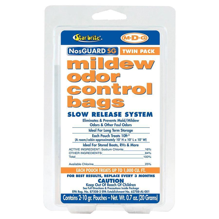 MDG Mildew Odor Control Bag - 2pk.