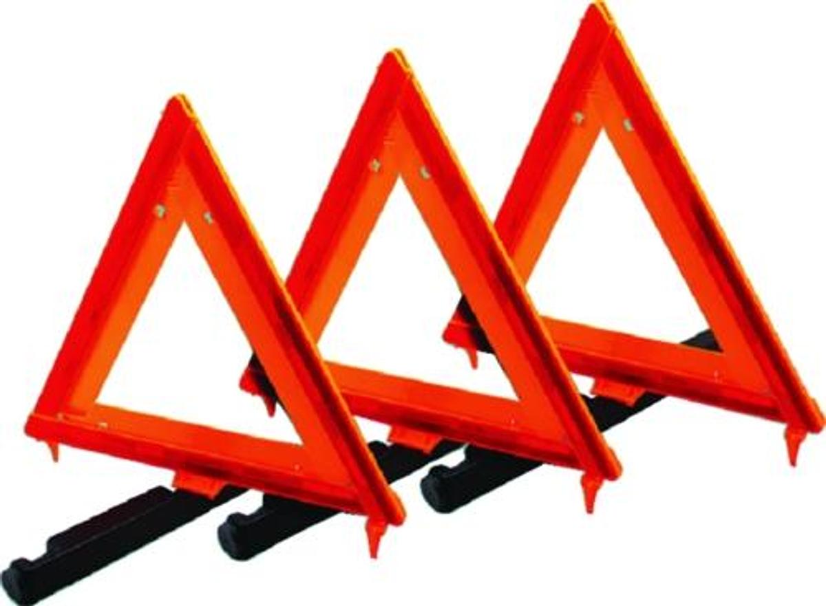 D.O.T. Compliant Triangles - 3 pk.