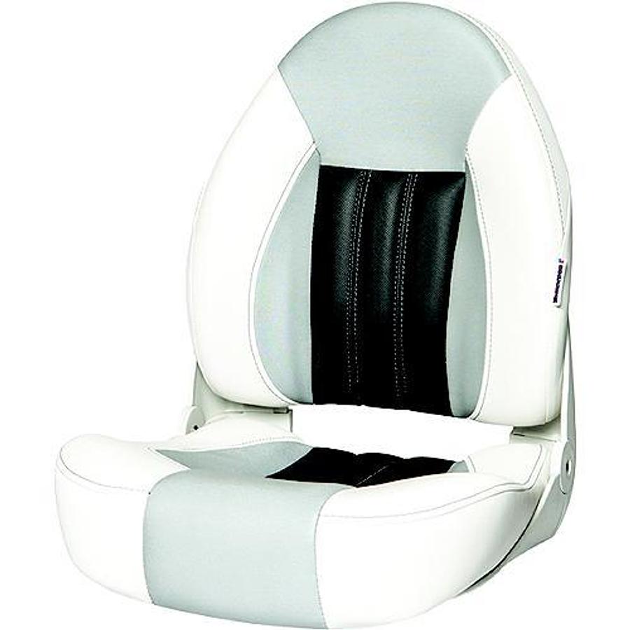 Probax High Back Seat - White/Gray/Carbon