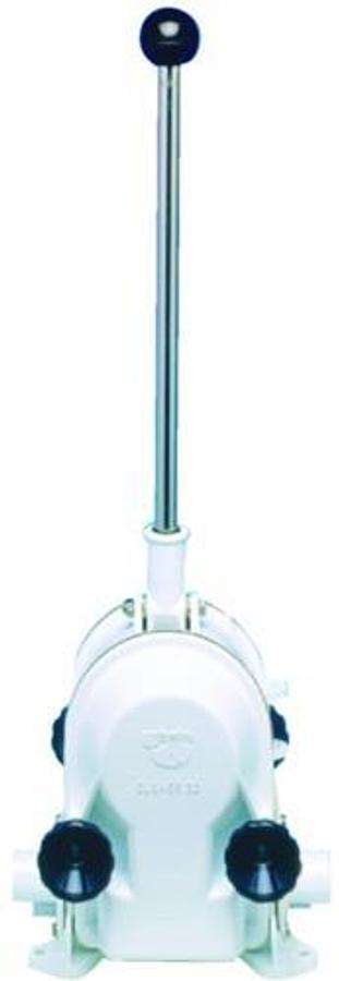 Gusher 10 Manual Bilge Pump On Deck Mount - 31 GPM