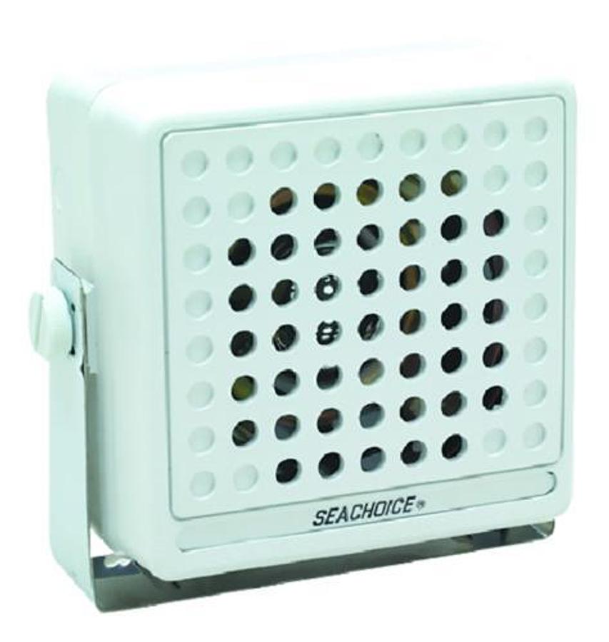 VHF External Speaker - White