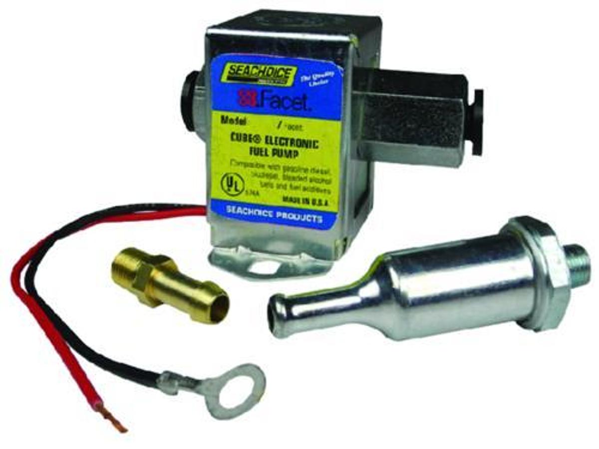 Cube Electronic Fuel Pump Kit - 5.00 - 3.5 PSI - 19 GPH