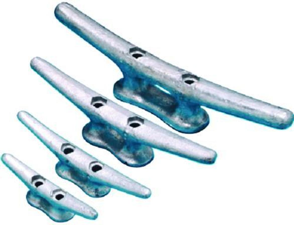 Cast Iron Galvanized Dock Cleat - 10in.