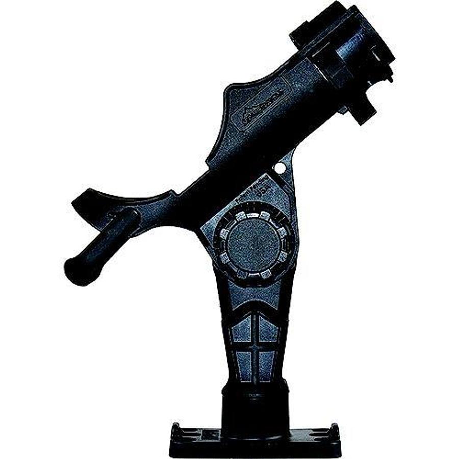 Triple Threat Rod Holder - Surface Mount - Black