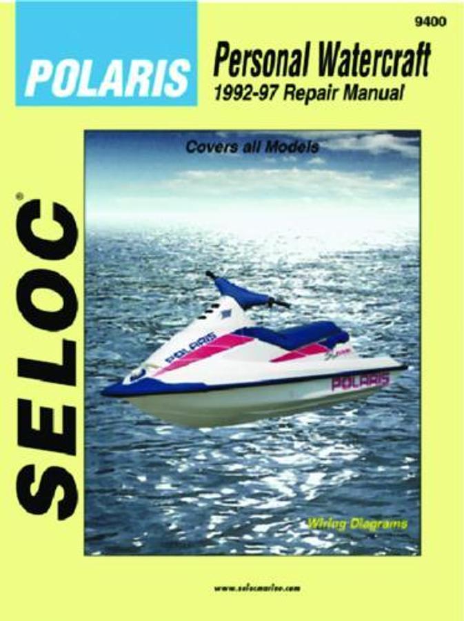 Marine Manual for Polaris PWC - 650-1050 Series, incl. Fuji-Powered Models - 1992-1997