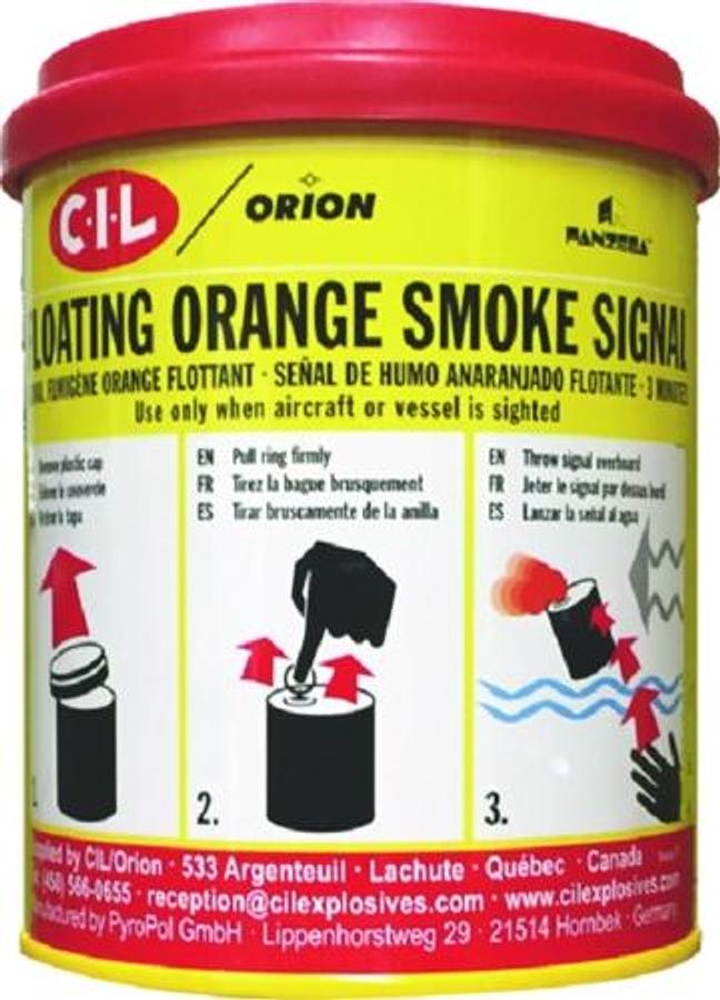 Orange Floating Smoke Signal