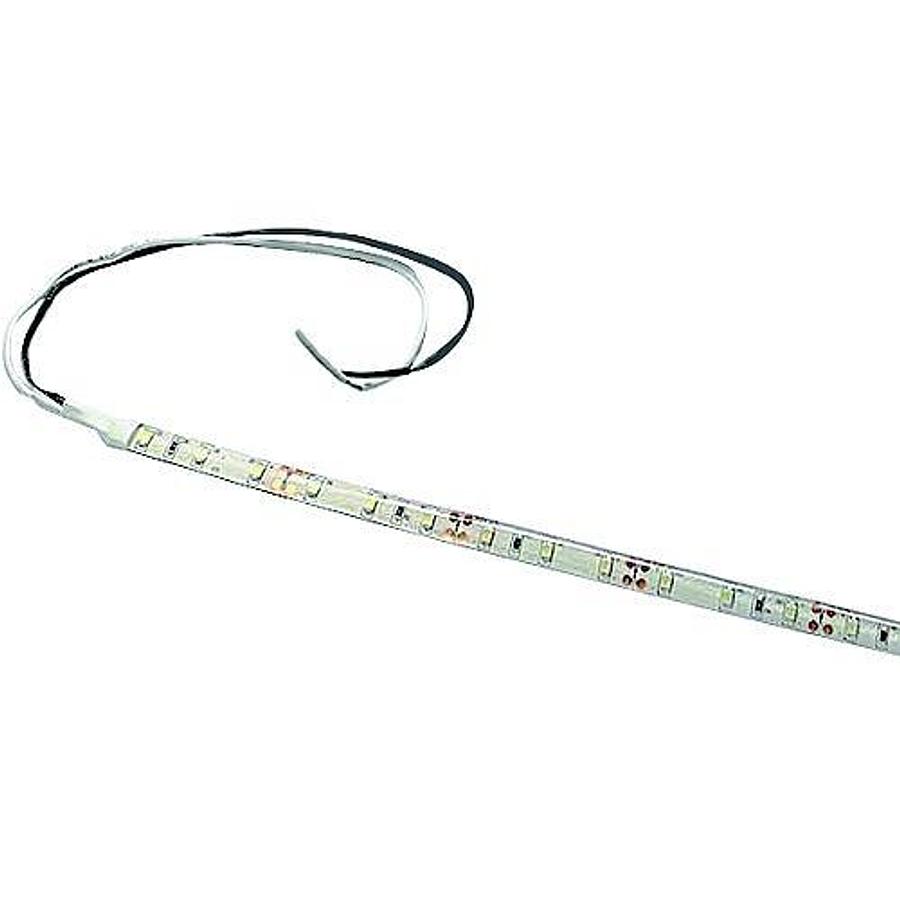 LED White Strip Light - White - 24in. x 0.32in. - 12 Volts