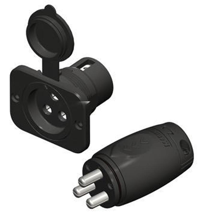 70 Amp Trolling Motor Plug & Receptacle Set - 2 or 3 Wire