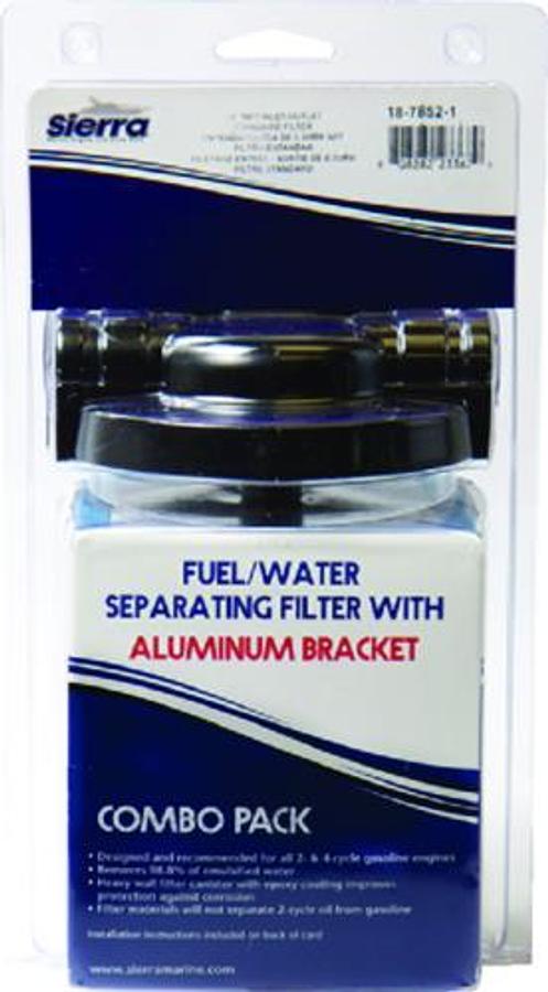 Aluminum Fuel/Water Separator Kit - 3/8in.