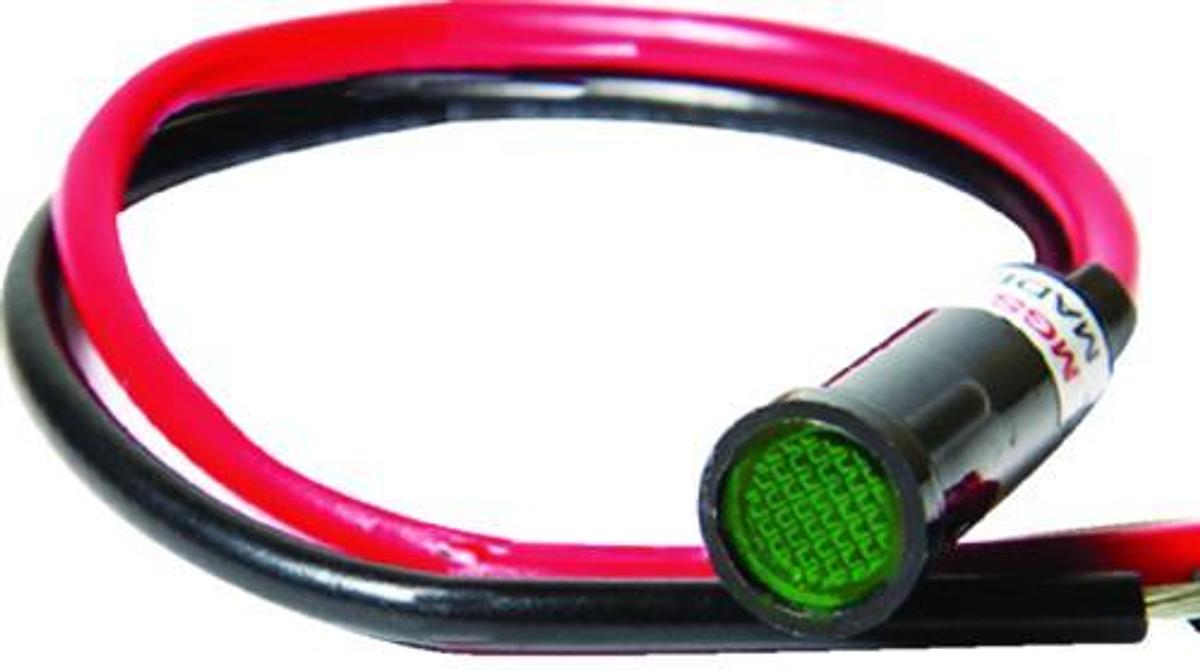 5/16in. Indicator Lamp - 12V - Green