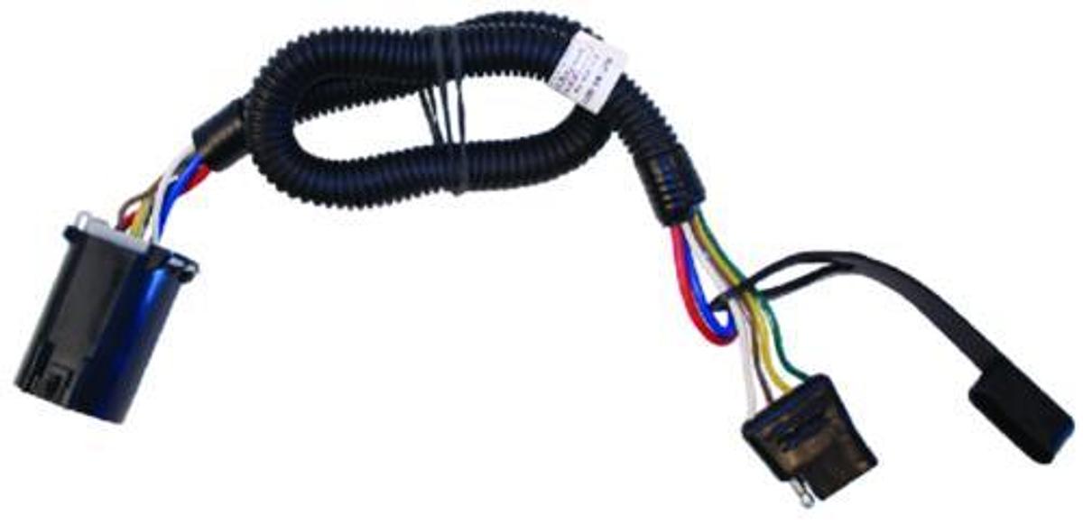 4-Way Flat Factory Tow Harness For Current GM Trucks & SUVs With USCar 7-Way Harness