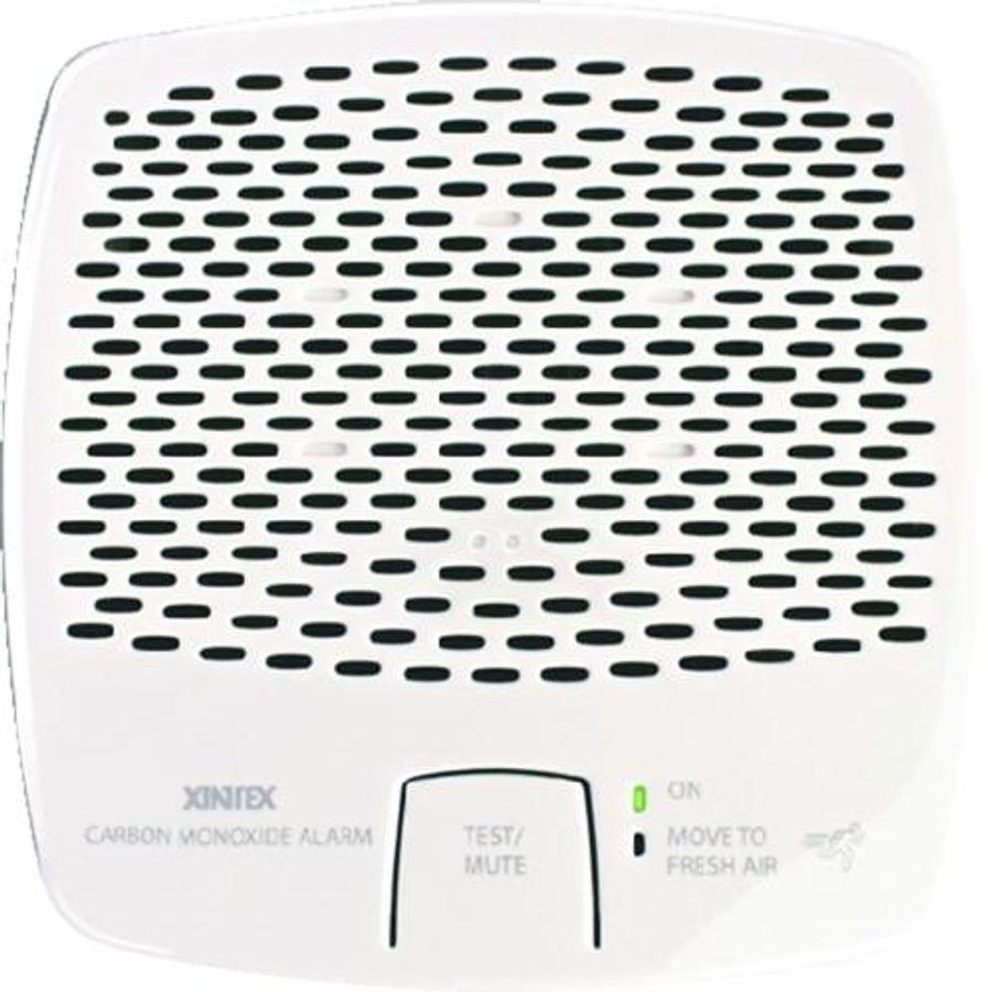 CMD-6 Carbon Monoxide Alarm, Battery Operated with Internal Relay - White