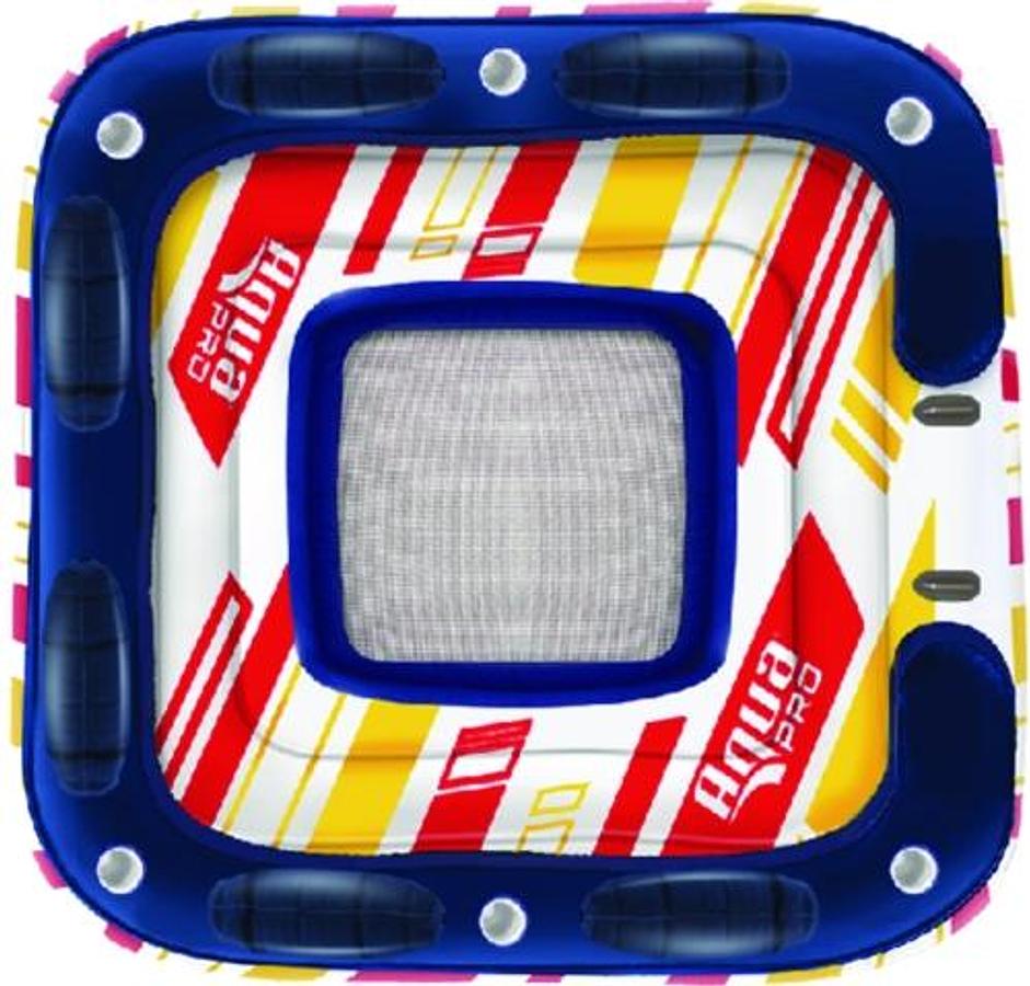 Inflatable Lake and Ocean Raft - 3-4 Riders