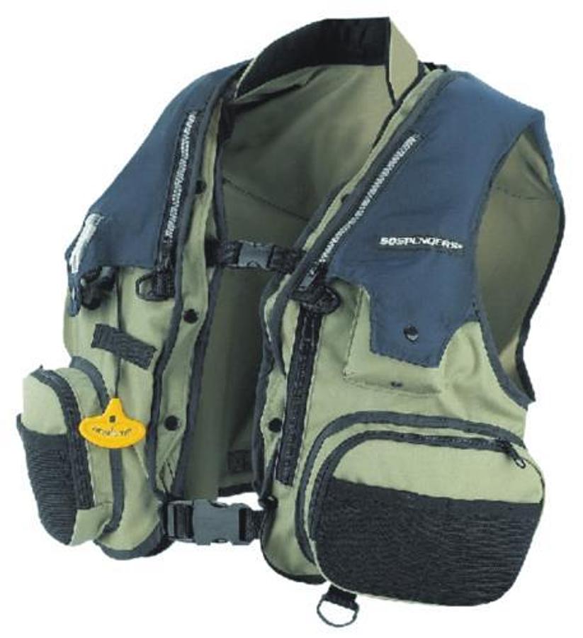 33 Gram 3F Navy Manual Inflatable Vest