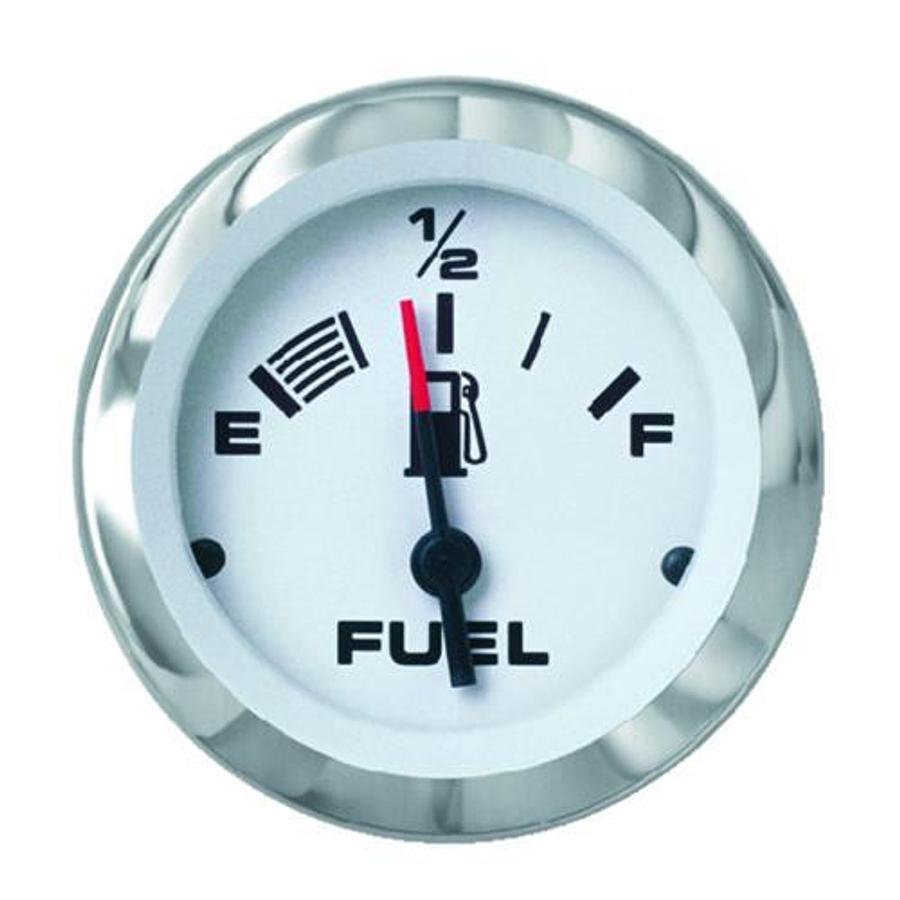 Lido Pro 2in. Fog Resistant Fuel Gauge - E-1/2-F