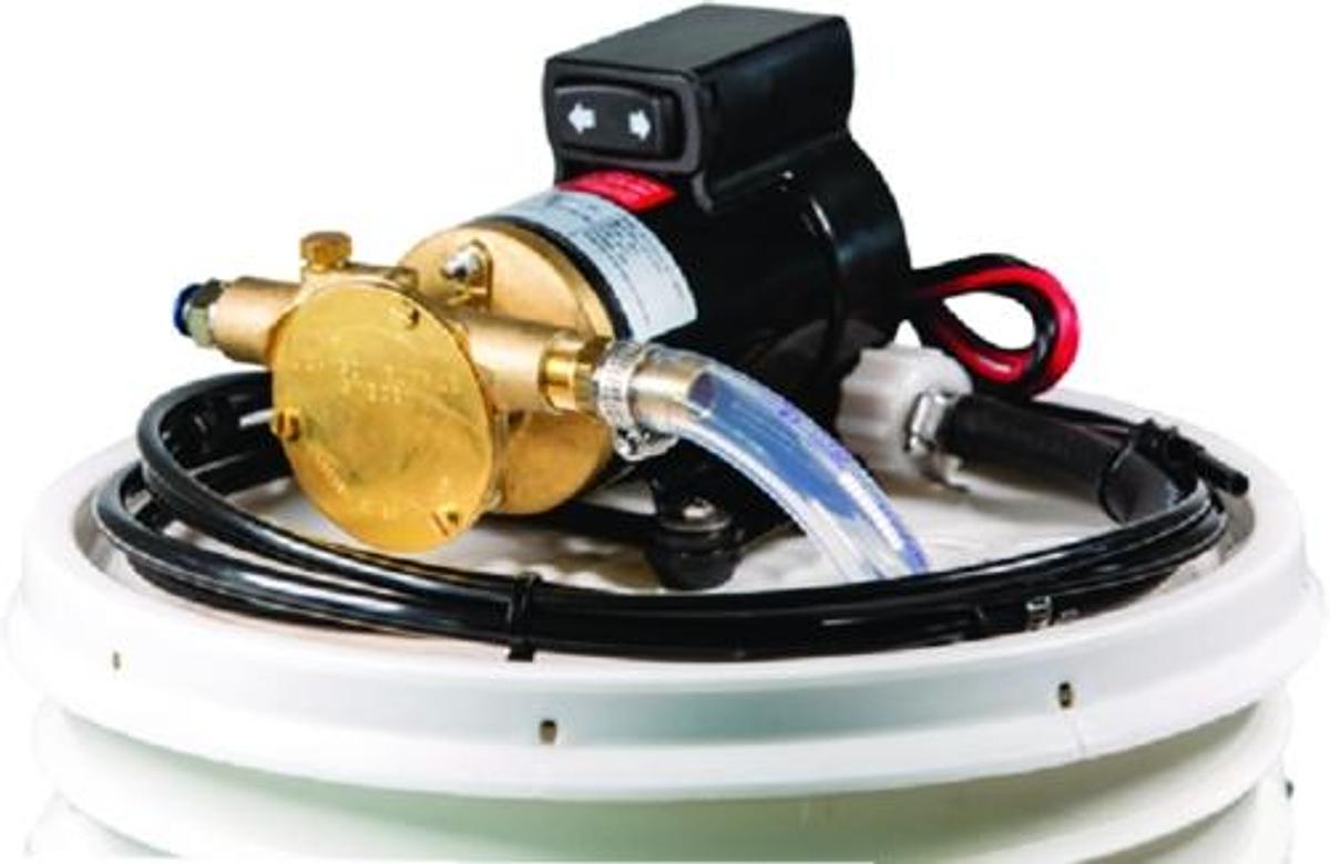 Oil Change Kit With Pail & Impeller Pump - 12V