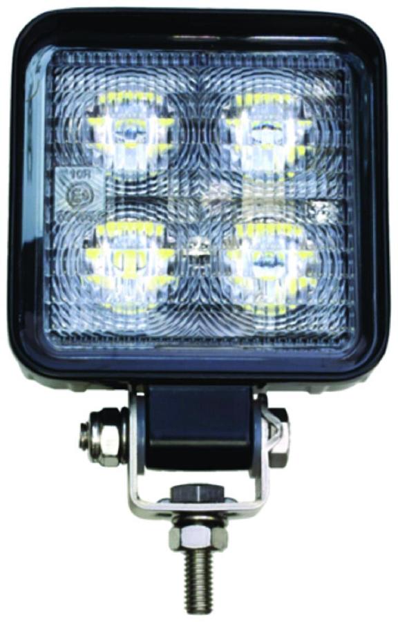 Great White LED Square Work Light - 9-36V - 700 Lumens - 3in. x 3in.