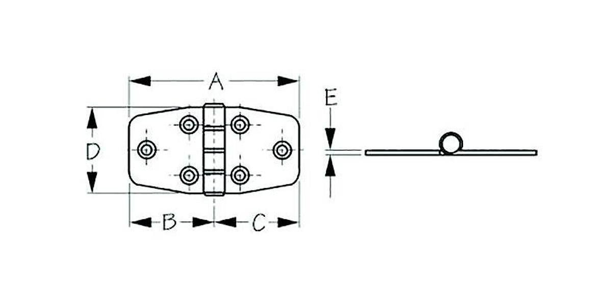 Dampening Door Hinge