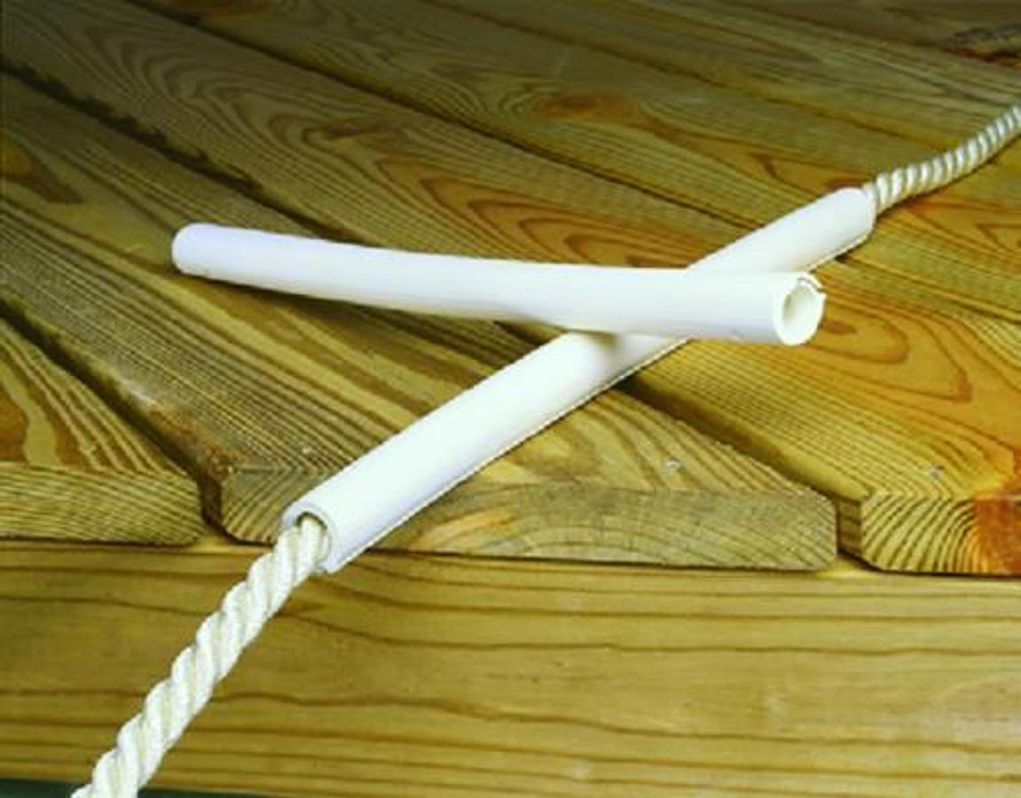 Chafe Guards for 1/2in. to 5/8in. Lines - White - 1 Pair
