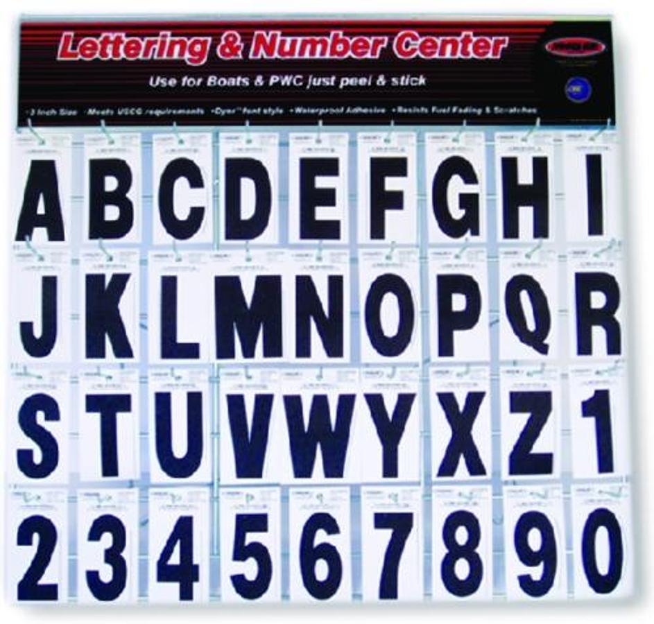 Letter/Number Wire Display Rack