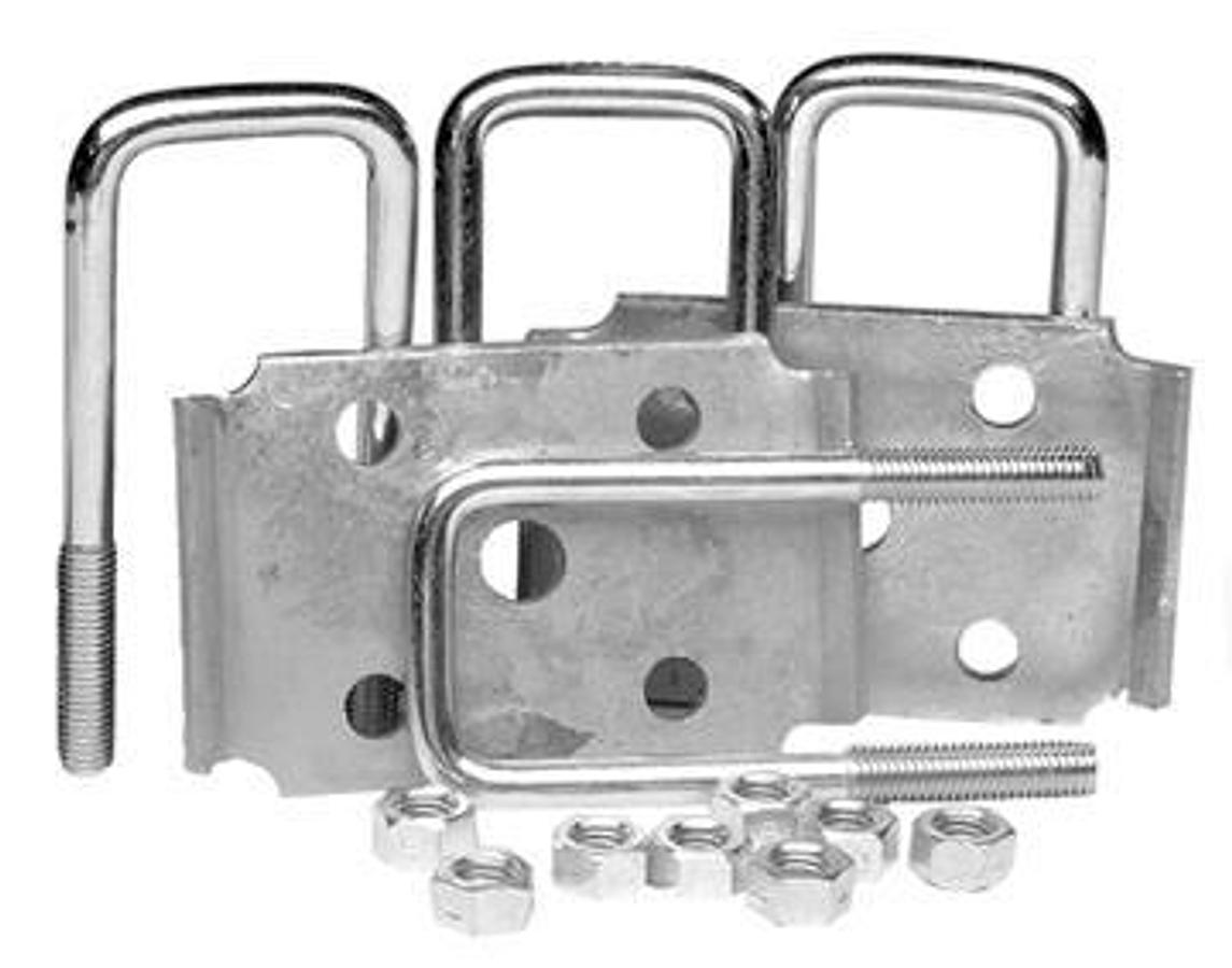 DMP Axle Tie Plate Kit - 2in. Square Axles