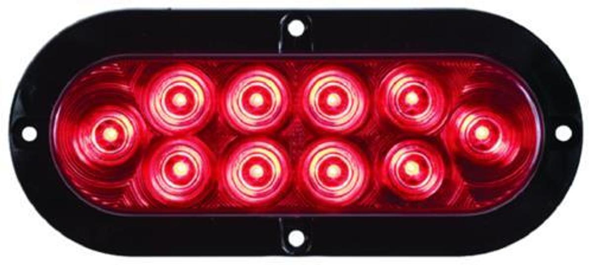 LED 6in. Oval Sealed Lights For Surface Mount