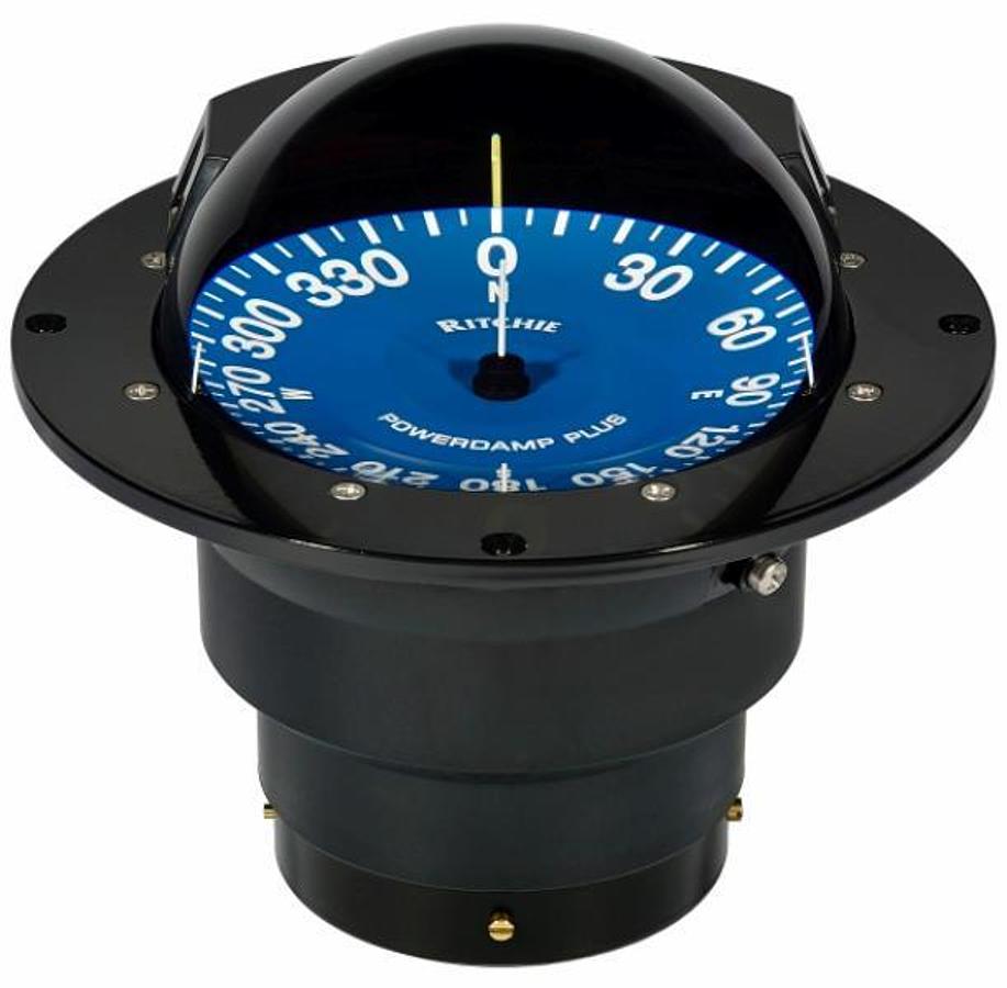Supersport SS5000 Flush Mount Compass - Flat Dial - Black