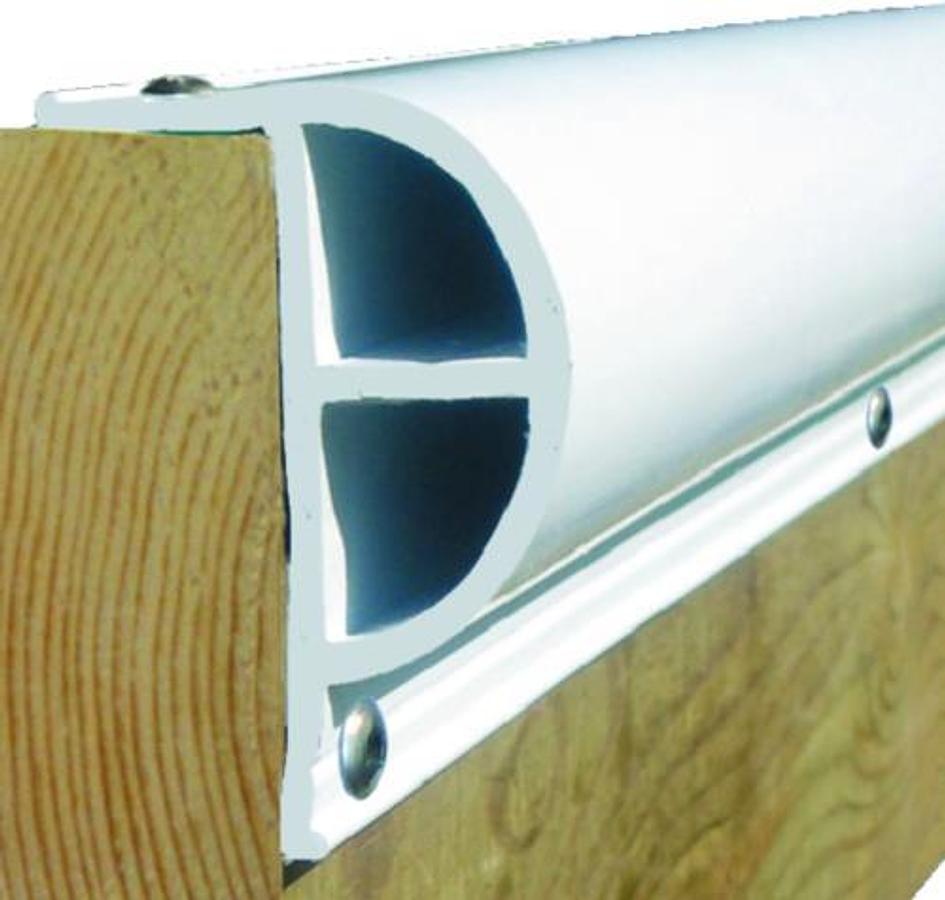 ProDock Heavy P Commercial Grade Profiles - 3 5/16in. x 8ft. - White - Pack of 3