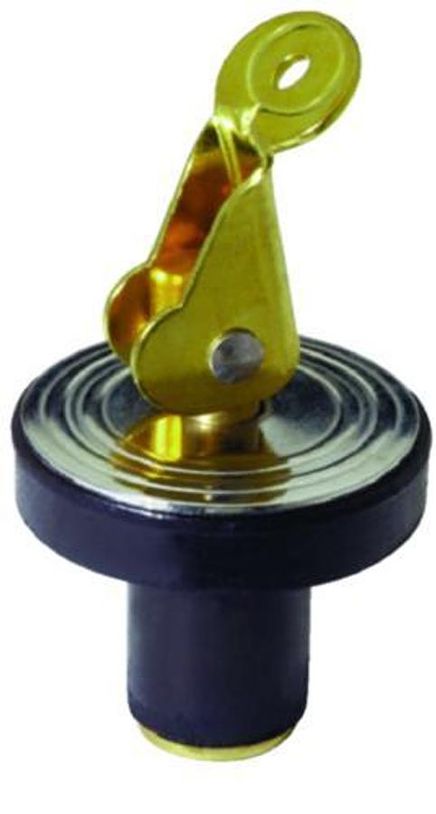 Livewell/Bailer Drain Plug Snap-Handle - 3/8in.