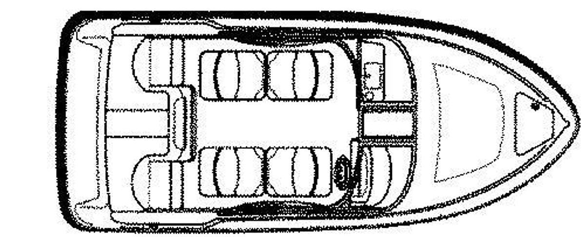 Tri-Hull Boats I/O or O/B and V-Hull Boats I/O or O/B Cover 17ft.-19ft.