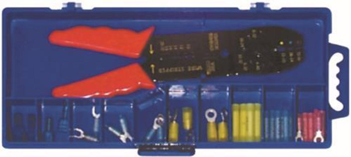 30 Piece Connector Kit Plus Crimp Tool