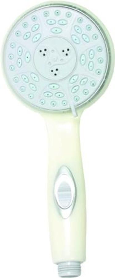 Shower Head with On/Off Switch - Off-White