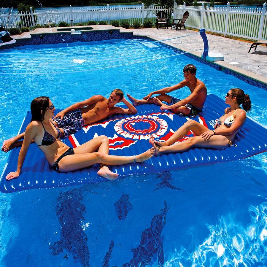 Water Walkway Connectable Floating Mat - 6P- 6ft. x 10ft.