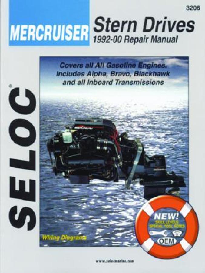 Marine Manual for Mercruiser Sterndrives/Inboards - All Gas Engines & Drives/Inboards - 1992-2000