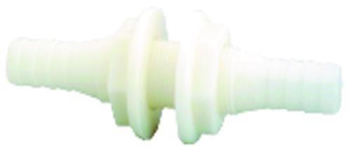 Double-Ended Thru-Hull Connector for 3/4in. Hose