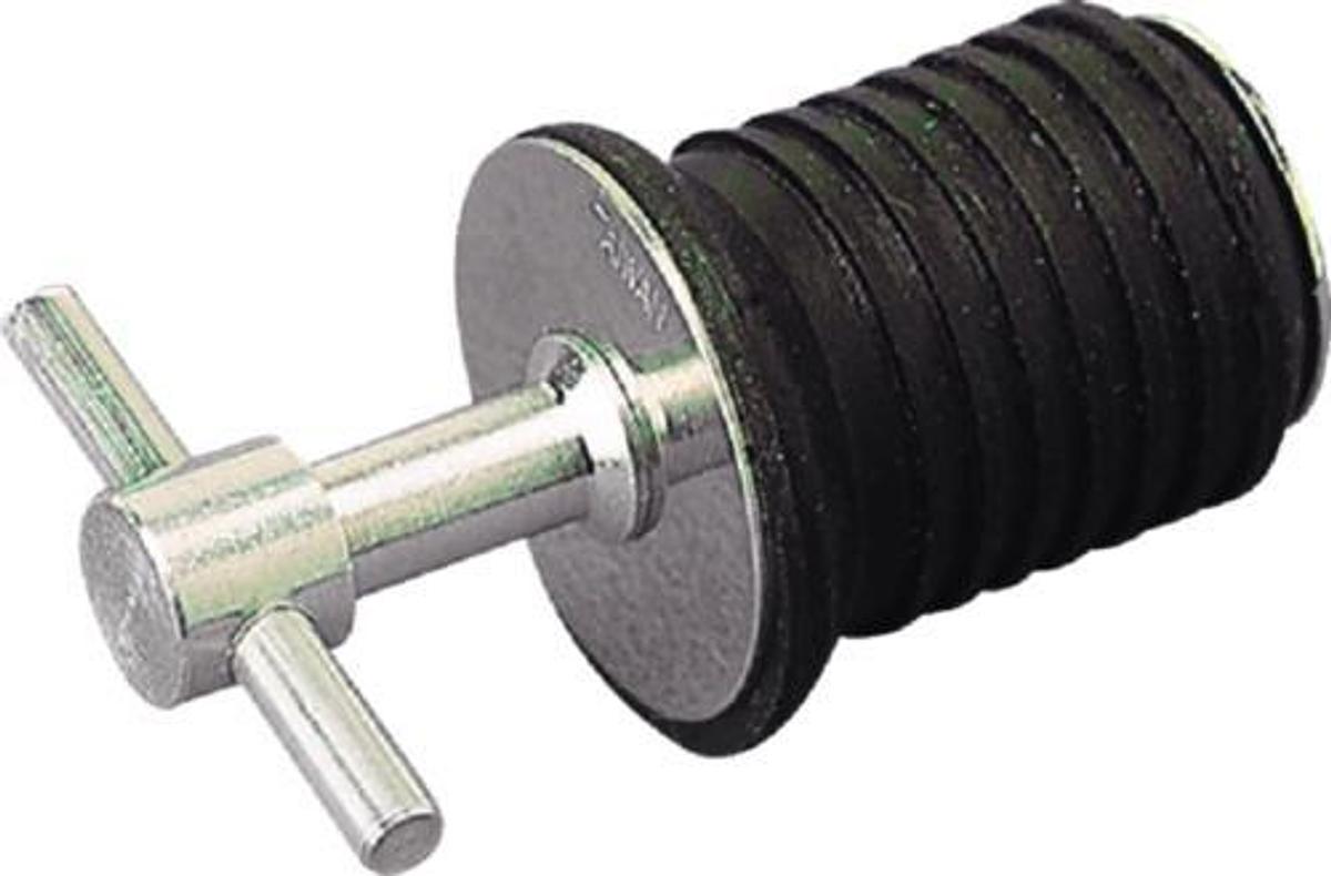 Aluminum Tee Handle Drain Plug - 1in.