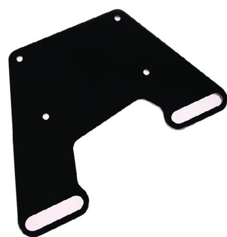 King Pin Shallow Water Anchor System - Universal Engine Mount Plate - Black