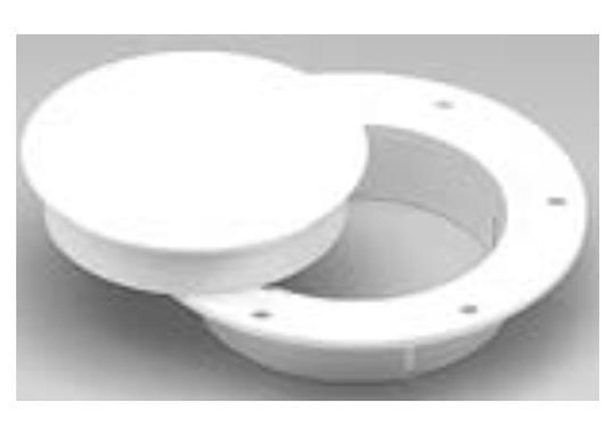 Snap-In Deck Plate - 3in. - 3-3/4in. Hole