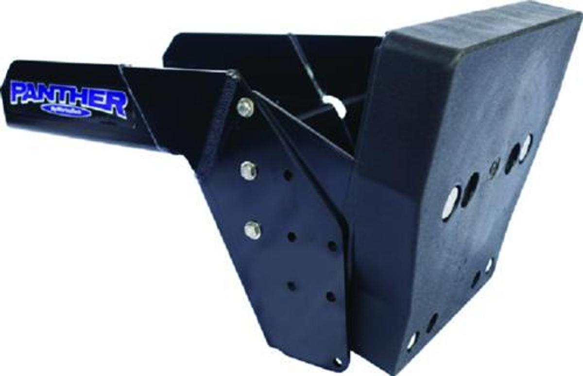 Swim Platform Outboard Motor Bracket for 2 and 4 Stroke Motors Up To 15 HP