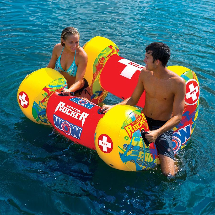 Water Rocker Inflatable - 2P - 54in. x 50in.