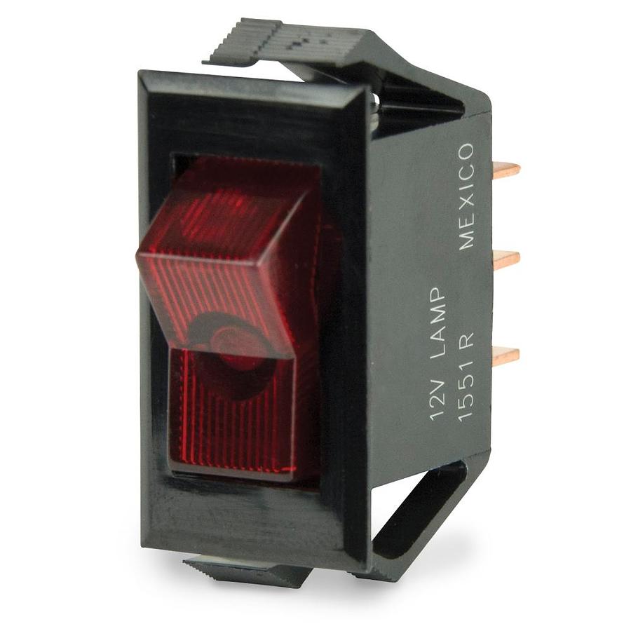 Iluminated Rocker Switch - Red