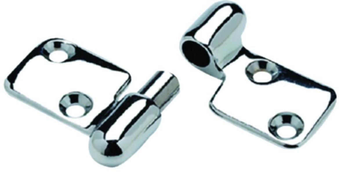 Take-Apart Motor Box Hinge - 3-5/16in. x 2-1/8in. - #10 Fastener