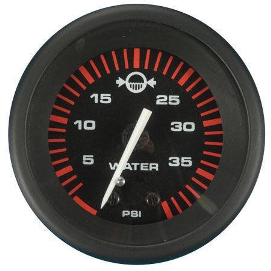 Amega 2in. Outboard Water Pressure Gauge Kit with Fittings and 20ft. of Tubing - 40 PSI