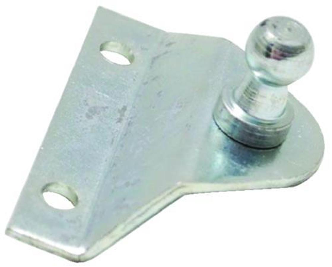 Gas Spring 90deg. w/ 45deg. Offset Mounting Hardware - Mtg.Hole-2 - Black Painted - 2pk.